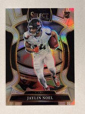 2025 Panini Select Concourse Jaylin Noel No. 36 Silver Prizm (RC)