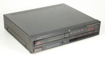 Philips CD 380 CD-Player Vintage HiFi Compact Disc Player Schwarz