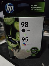 HP 98 95 Ink Cartridge Set CB327FN - C9364WN C8766WN New Genuine 03/2020