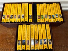 Lot of 23 Total National Geographic Animals Video VHS Tape Box Set  8 Sealed 