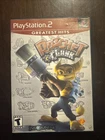 Ratchet & Clank Greatest Hits Sony PlayStation 2 Missing The Manual Tested