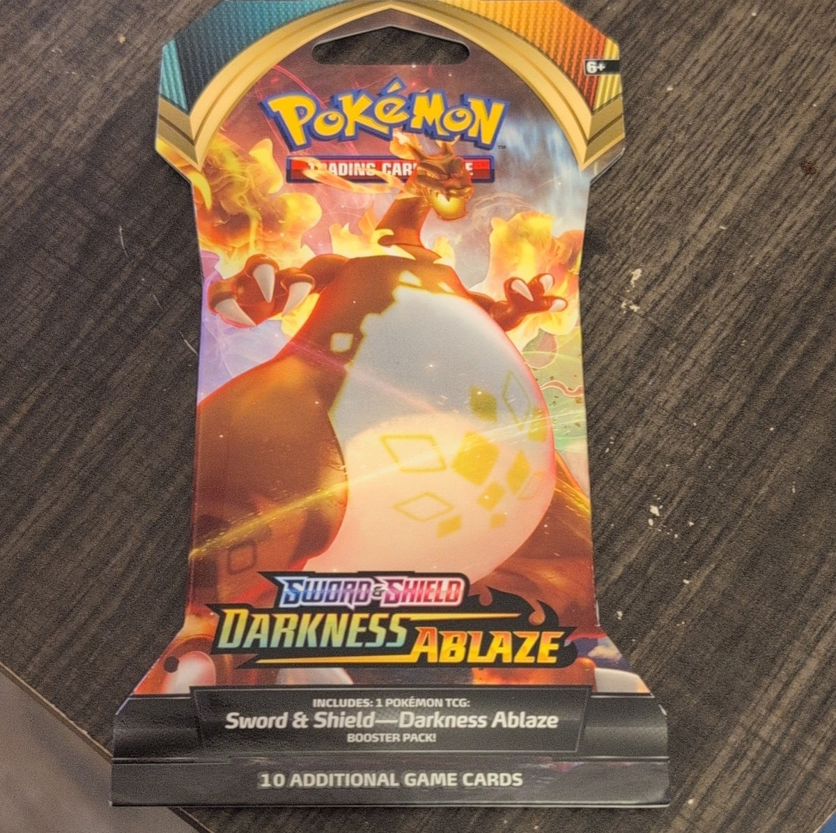 Pokmon Sword & Shield Darkness Ablaze Booster Pack English 10 Cards  Charizard
