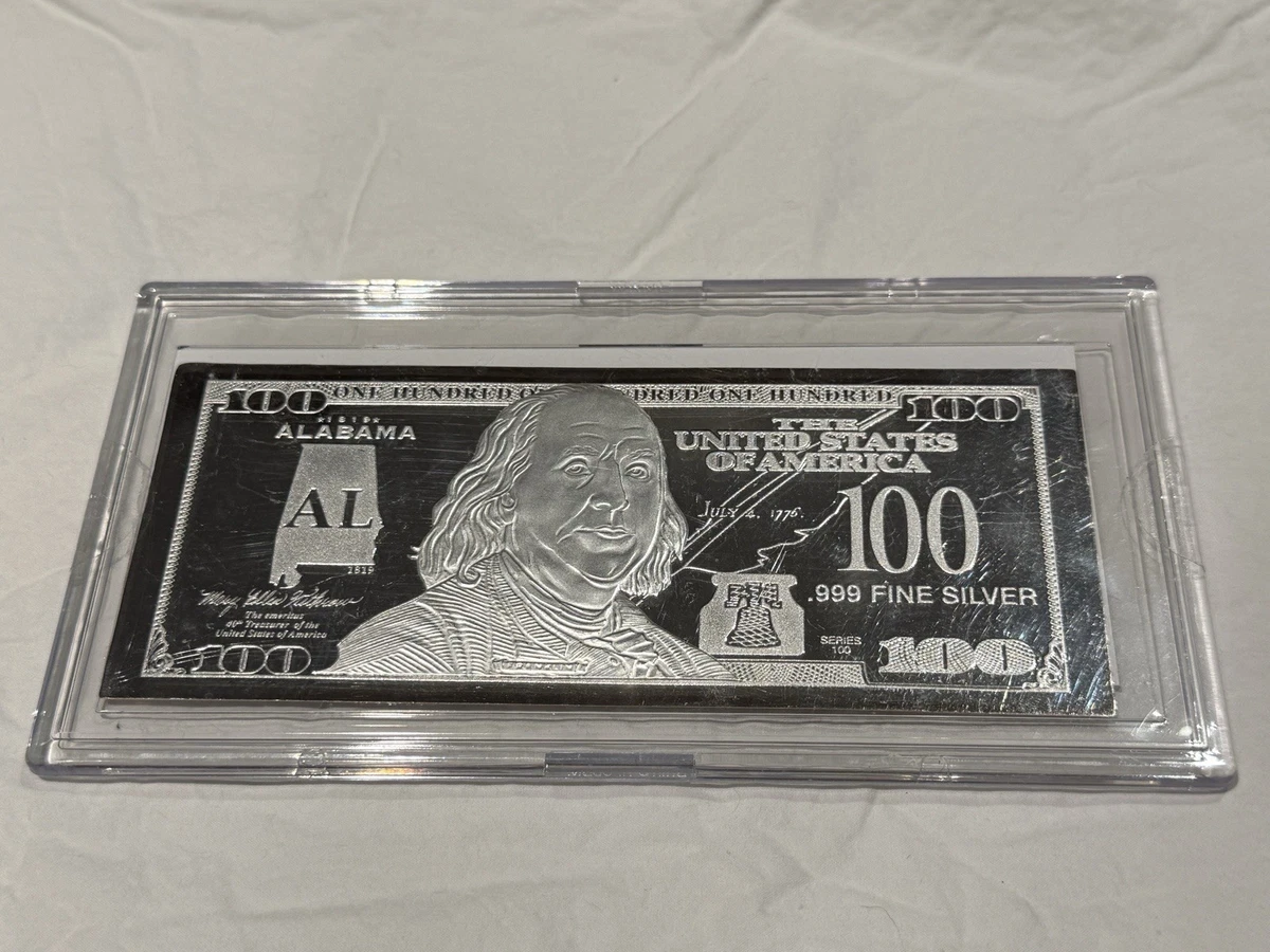 Silver 100 Dollar Bill products for sale | eBay