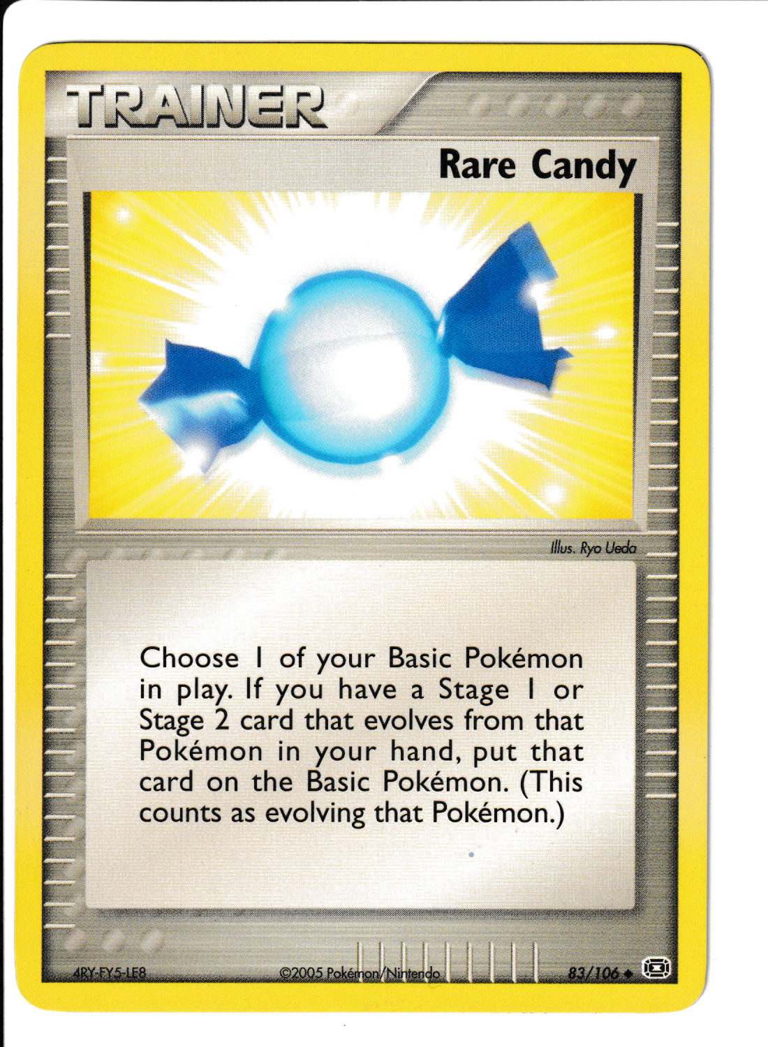 Rare Candy 83/106 EX Emerald Vintage Item Trainer 2005 Pokemon NM