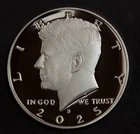 2025 S Kennedy Half Dollar Gem Silver Proof   Lot 5220