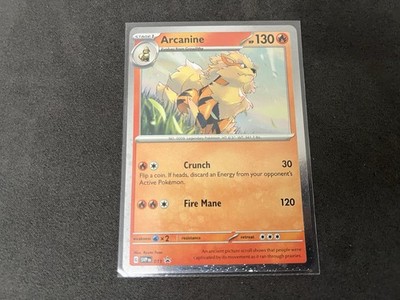 Arcanine SVP Black Star Promos SVP011 Promo Cosmos Holo NM