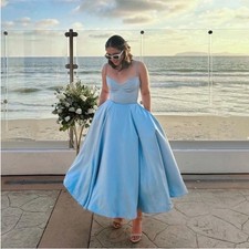 HOUSE OF CB L A-C 'Mademoiselle' Cinderella Blue Tulle Midi Dress NWOT