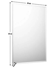Mirror For Wall | Frameless | 30 X 45cm | Brand New | Home Essentials