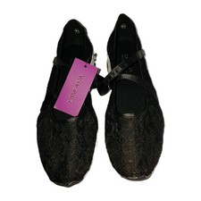 LASCANA Damen Sneaker Ballerinas m. Spitzeneinsatz & Wohlfühlinnensohle Größe 40