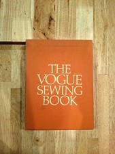 1970 The Vogue Sewing Book First Edition Hardcover with Slip Case First Edition