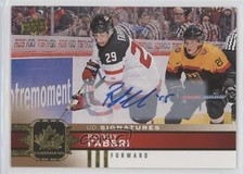 2017-18 Canadian Tire Team Canada Gold Foil Signatures Robby Fabbri #2 Auto 0f5t