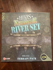 Heroes of Normandie River Terrain Pack Expansion Devil Pig Games