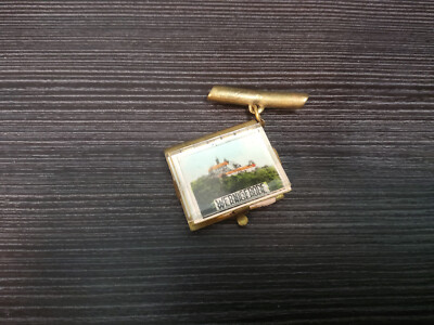 Old GDR souvenir pendant Wernigerode photo book attic find