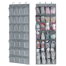Over Door Shoe Organizer Rack Hanging Storage Holder Hanger Bag Closet 28 Pocket