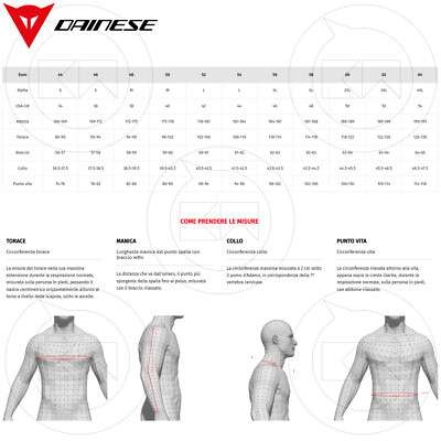 Dainese Sales Dainese Racing Suit Size Chart MTTKTTBD Motorcycle