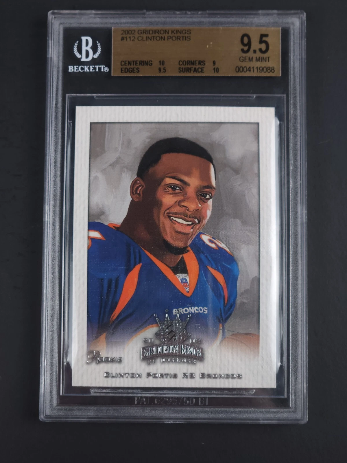 Clinton Portis Donruss Gridiron Kings #112 Gridiron Kings