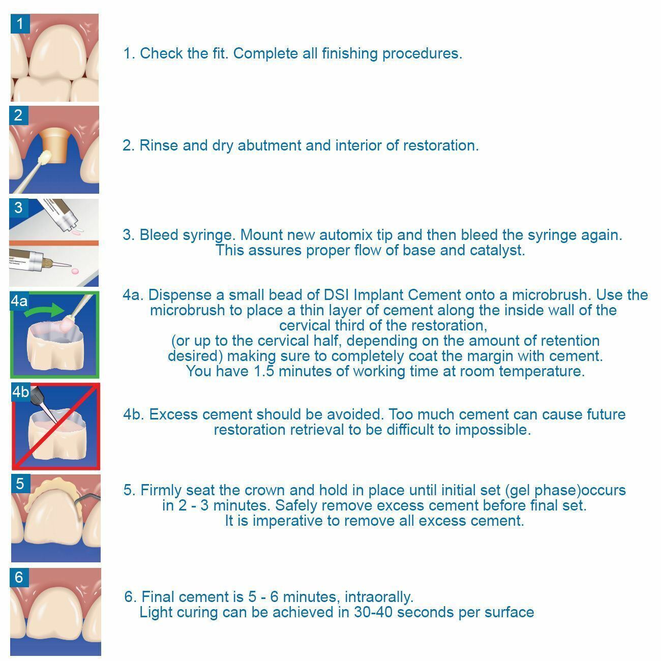 EXTRA STRONG, Permanent Dental Cement For Caps, Crowns, Bridges, Posts, Pins 5055539502704 eBay