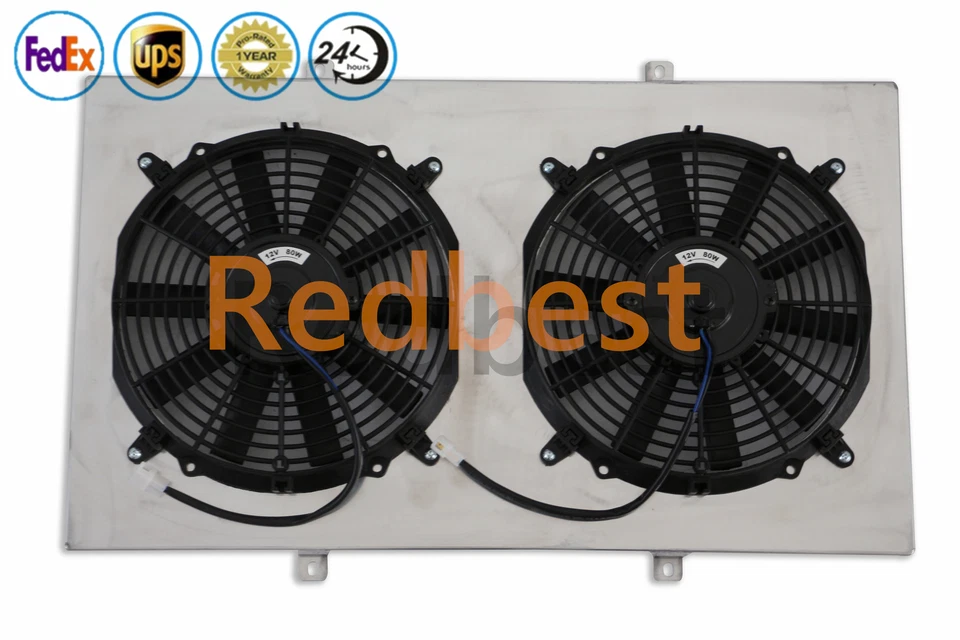 Cubierta del radiador + ventilador base chasis despojado para Chevrolet/GMC P10 P20 P30 67-79 Foto 2 de 4