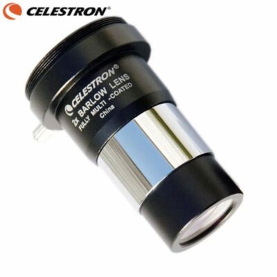 Celestron 1.25  2x Barlow Lens Metal Fully Multi Coated M42x0.75 for Telescope