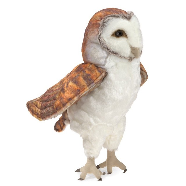 Barn Owl Hand Puppet 3124 For 2018 Usa Folkmanis Puppets For Sale