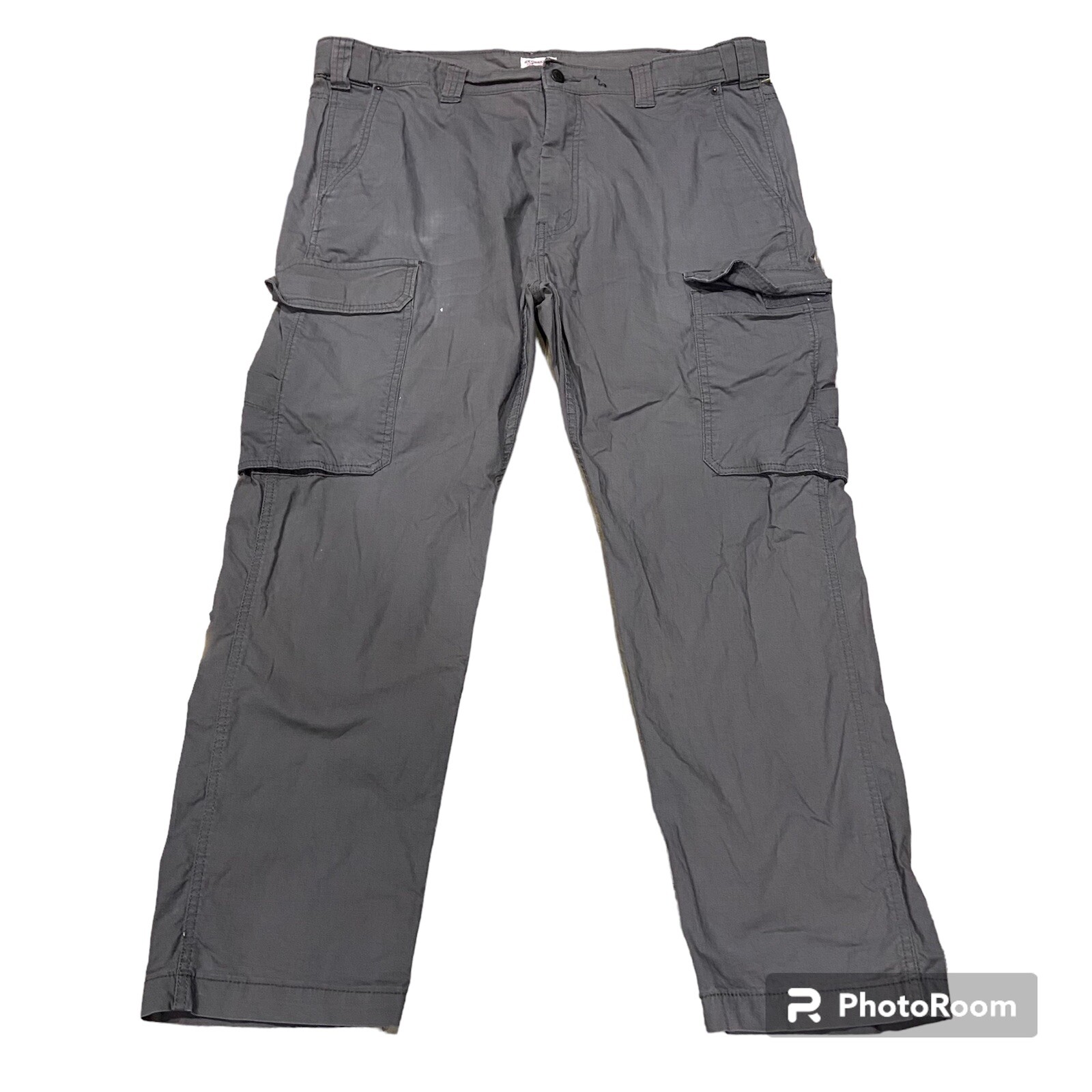 LEVIS 502 Taper Hybrid Cargo Pants Grey Mens Size 38x… Gem