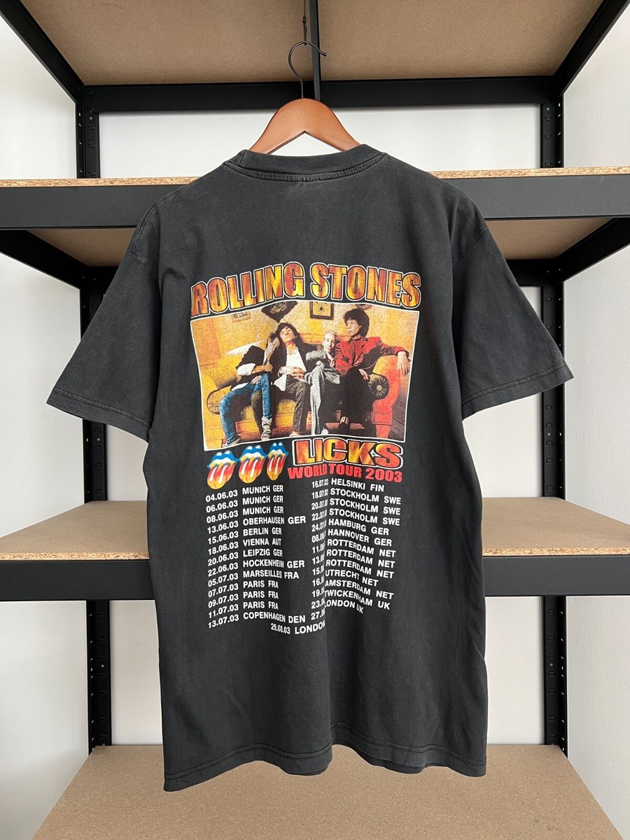 The Rolling Stones 2003 ヴィンテージTシャツ フェード-OLYMPUS