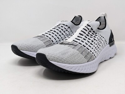 [Sz 11] Nike React Phantom Run Flyknit 2 Running Shoes White Gray CJ0277-100