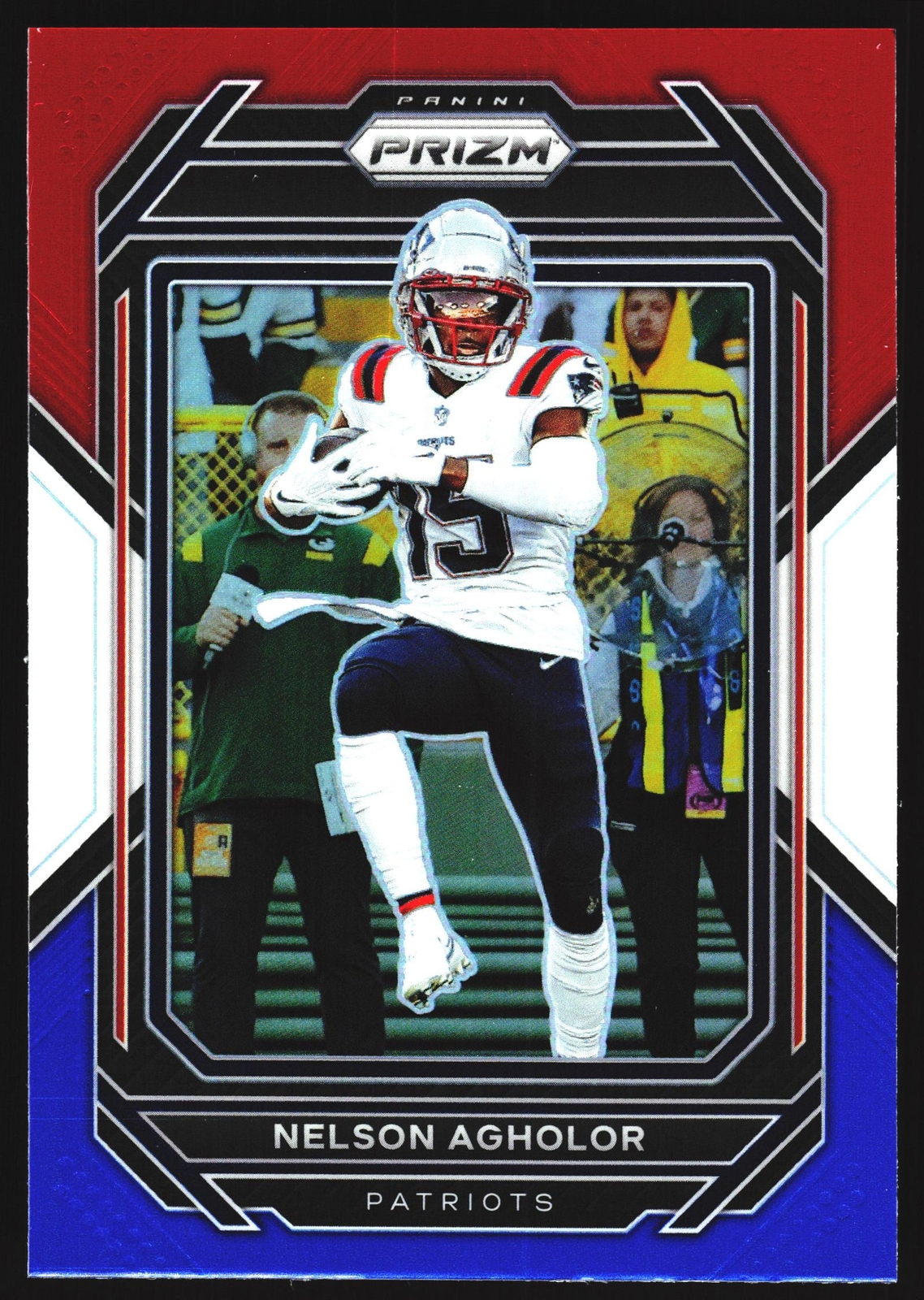 Nelson Agholor  2022 Panini Prizm Red White Blue Prizm New England Patriots .201