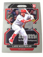 2022 Panini Prizm Baseball Lars Nootbaar Tier II Base Rookie Card #119 Cardinals