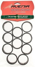 AVENIR 10 Pack 20mm 1 1/8" Carbon Headset Spacers 200mm Total Road MTB Bike NEW