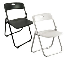 Folding Chair Dining Foldable Metal Chairs Space Saving Beach Chair NEW