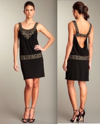 Sue Wong Beaded Blouson Black Stretch Cut Out Cowl Back Cocktail Dress 12 $409 | eBay Sue Wong Beaded Blouson Black Stretch Cut Out Cowl Back Cocktail Dress 12 $409 | eBay