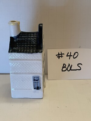 BOLS デルフトブルーハウス　5点 Vintage KLM Airlines Blue Delft House #40 Bols Distillery Empty | eBay