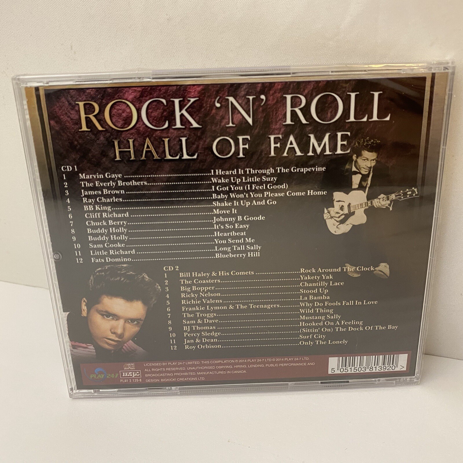 Rock N Roll Hall of Fame by Various Artists Rock N Roll Hall of Fame ...