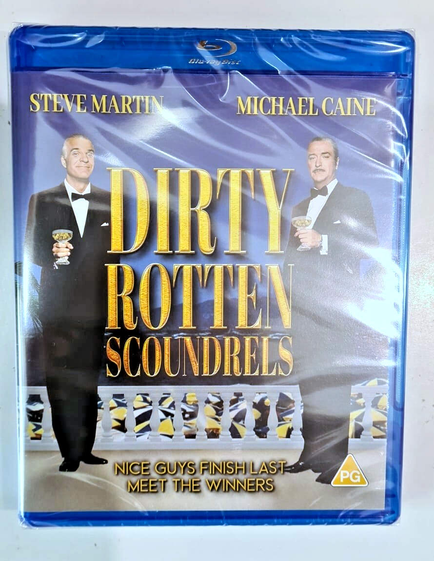 BLU-RAY  DIRTY ROTTEN SCOUNDRELS  BRAND NEW SEALED UK STOCK