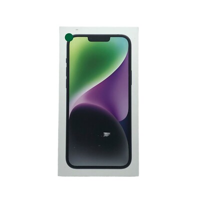 Originale Leere iPhone 14 Plus Box 128 GB Schwarz 24/48H Ohne Zubehör