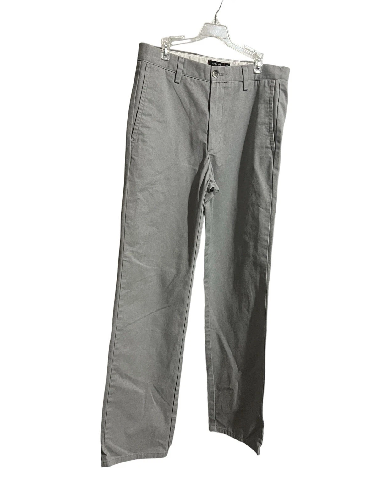 Dockers Tan Easy Khaki Straight Fit Mens 29x32 Comfort back button Pockets