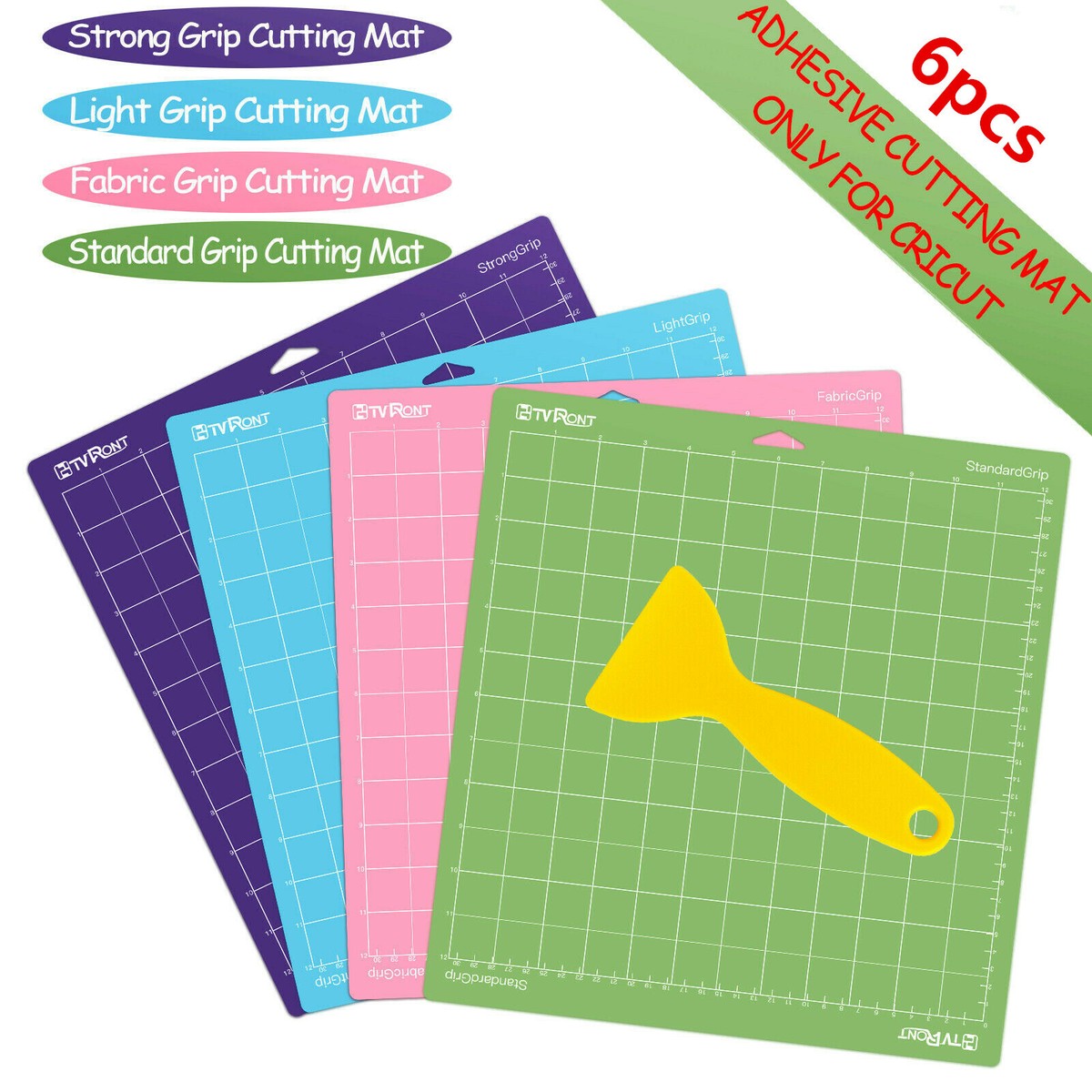 Cutting Mat for Cricut Pack 12x12 for Cricut Explore Air 2/Air/One  Variety mat