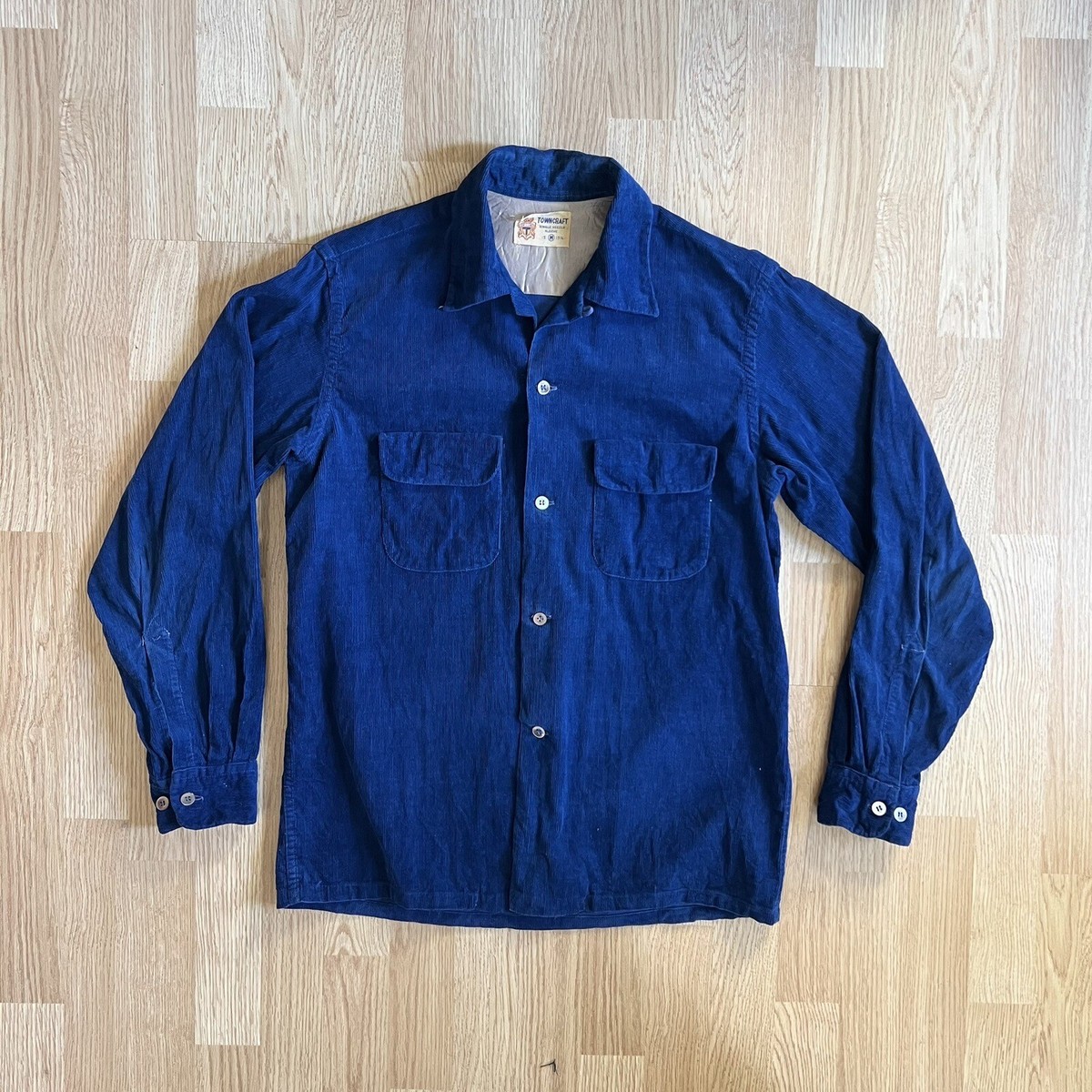 トップス 60s towncraft vintage shirts bd check Vintage Penney's Towncraft Shadow Plaid Shirt SZ M | Vintage