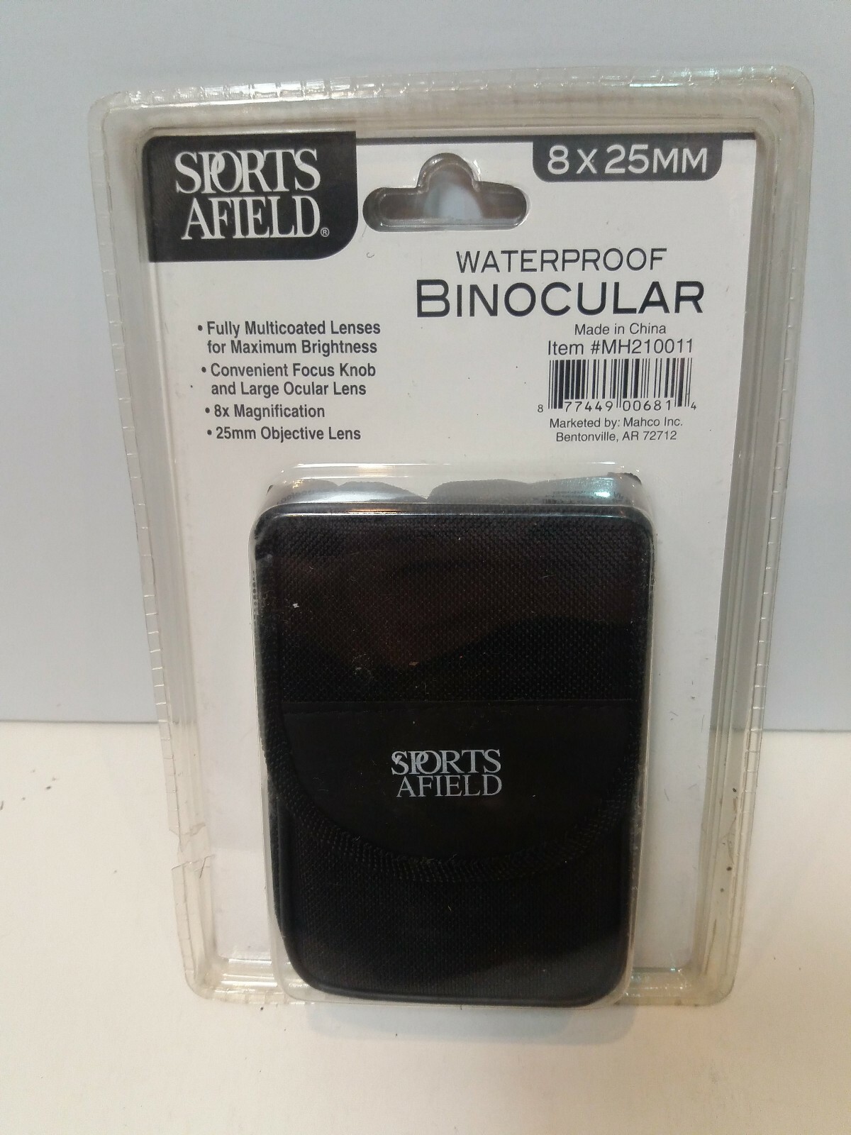 *NEW* Sports Afield 8 X 25 MM Waterproof Binocular w Multicoated Lenses