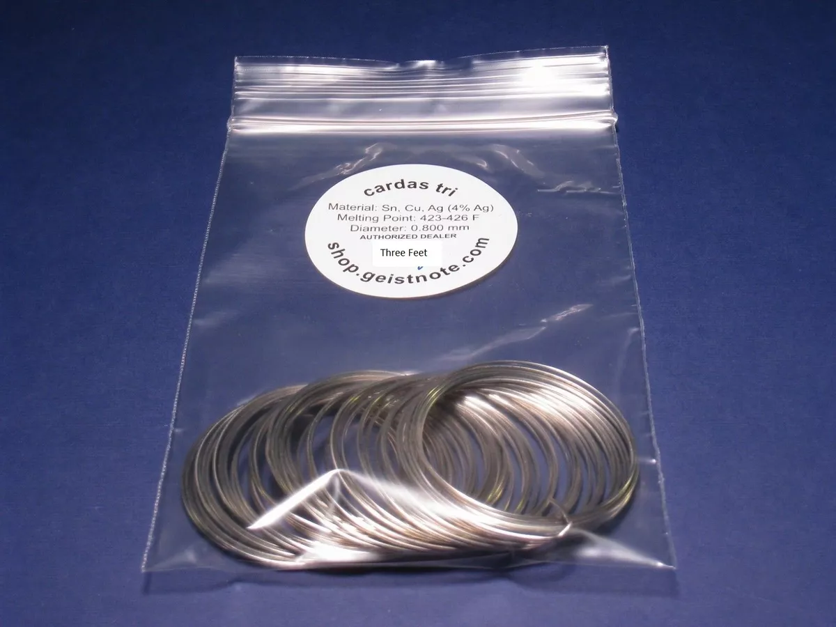 Cardas tri eutectic best sale solder