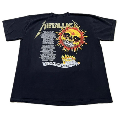 Vintage 1994 Metallica Summer Sh*t Size XL Single stitch 90s T 