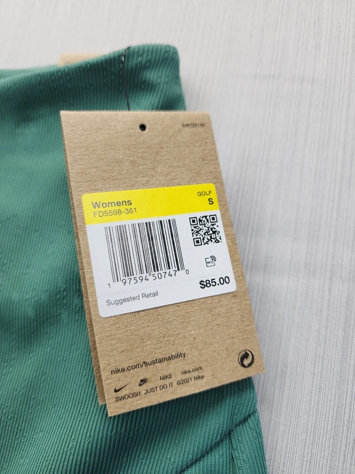 NEW Nike Tour Women's Dri-FIT ADV Golf Skirt Skort $85 Emerald Green sz Small - Image 4 of 4