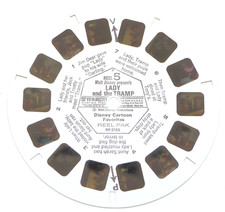 View Master Single Reel Lady and the Tramp Reel 5 RP-2155 GAF Disney Favorites