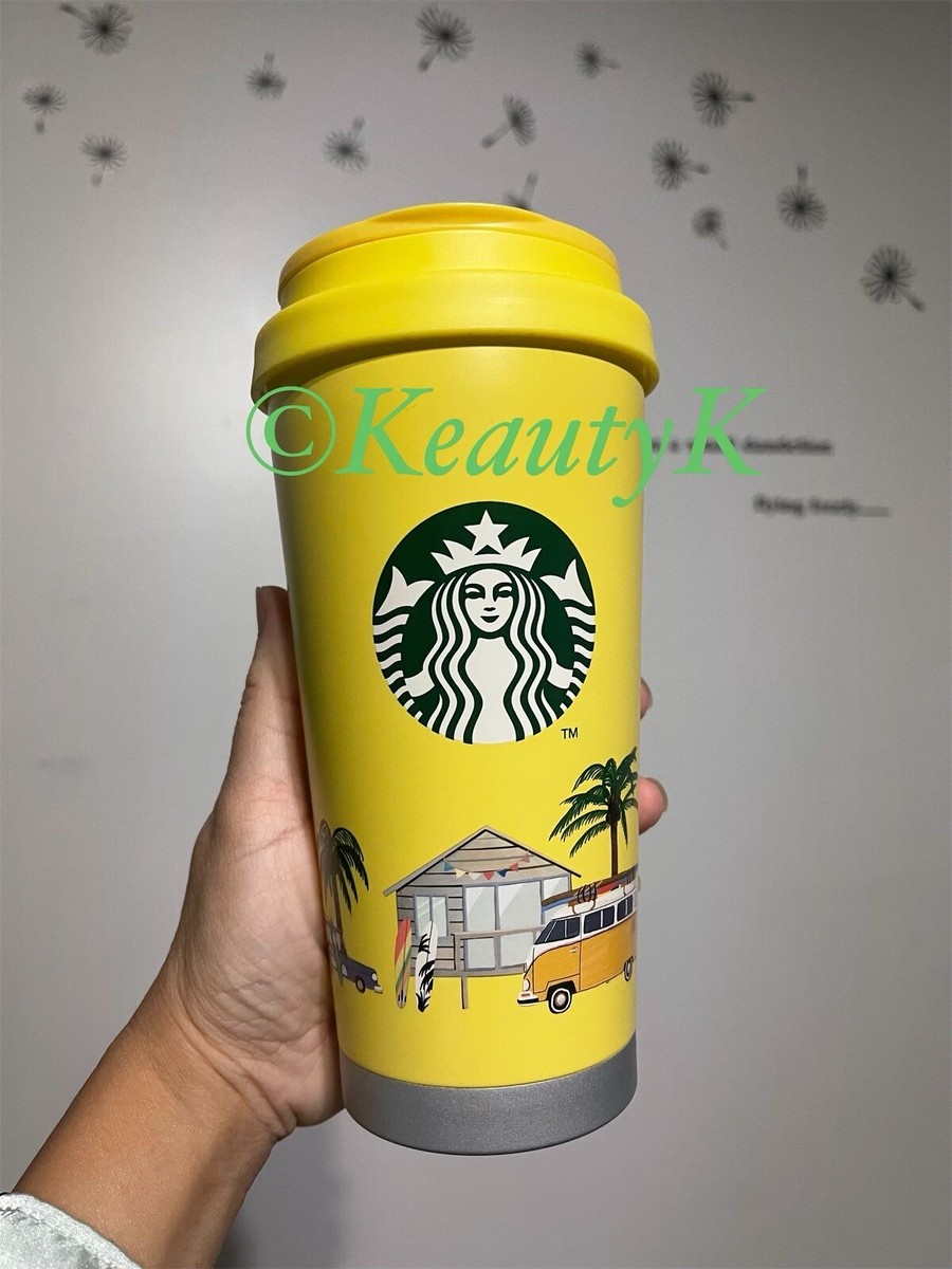 コーヒー Starbucks Elma TOGO Yellow Korea Elma 12 oz
