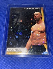 Epoch K-1 Grand Prix Bjorn Bregy Card in sparkle sleeve & toploader rare mma nh