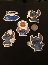 Disney Stickers - Lot of 5 Stitch Stickers - Lilo and Stitch