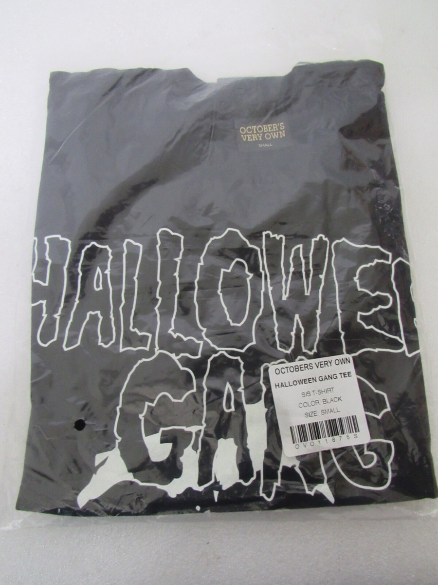 October Very Own Black Halloween Gang 2016 T-Shirt OVO