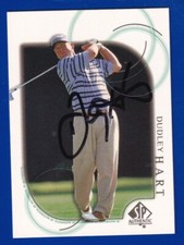 DUDLEY HART PERSONAL AUTO AUTOGRAPH 2001 UPPER DECK SP AUTHENTIC #22 NM-MINT