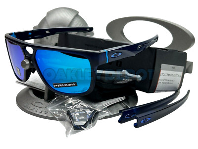   ️ OAKLEY CROSSRANGE PATCH TRANSLUCENT BLUE/PRIZM SAPPHIRE A FIT SUNGLASSES 84